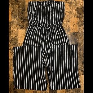 Black & White Romper